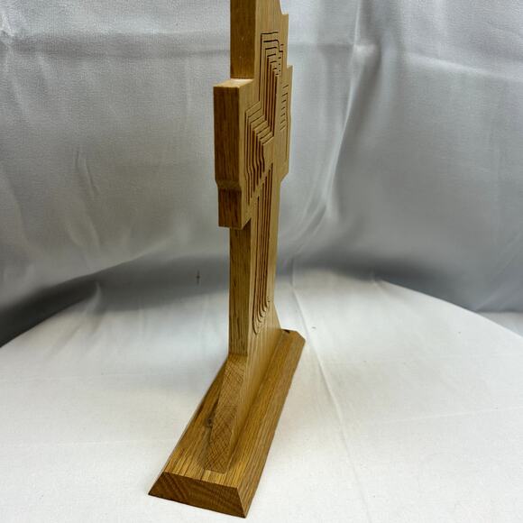 CROSS Wood Multi-layer one cut 1 piece 8 layers hand made unique rare - Picture 6 of 10